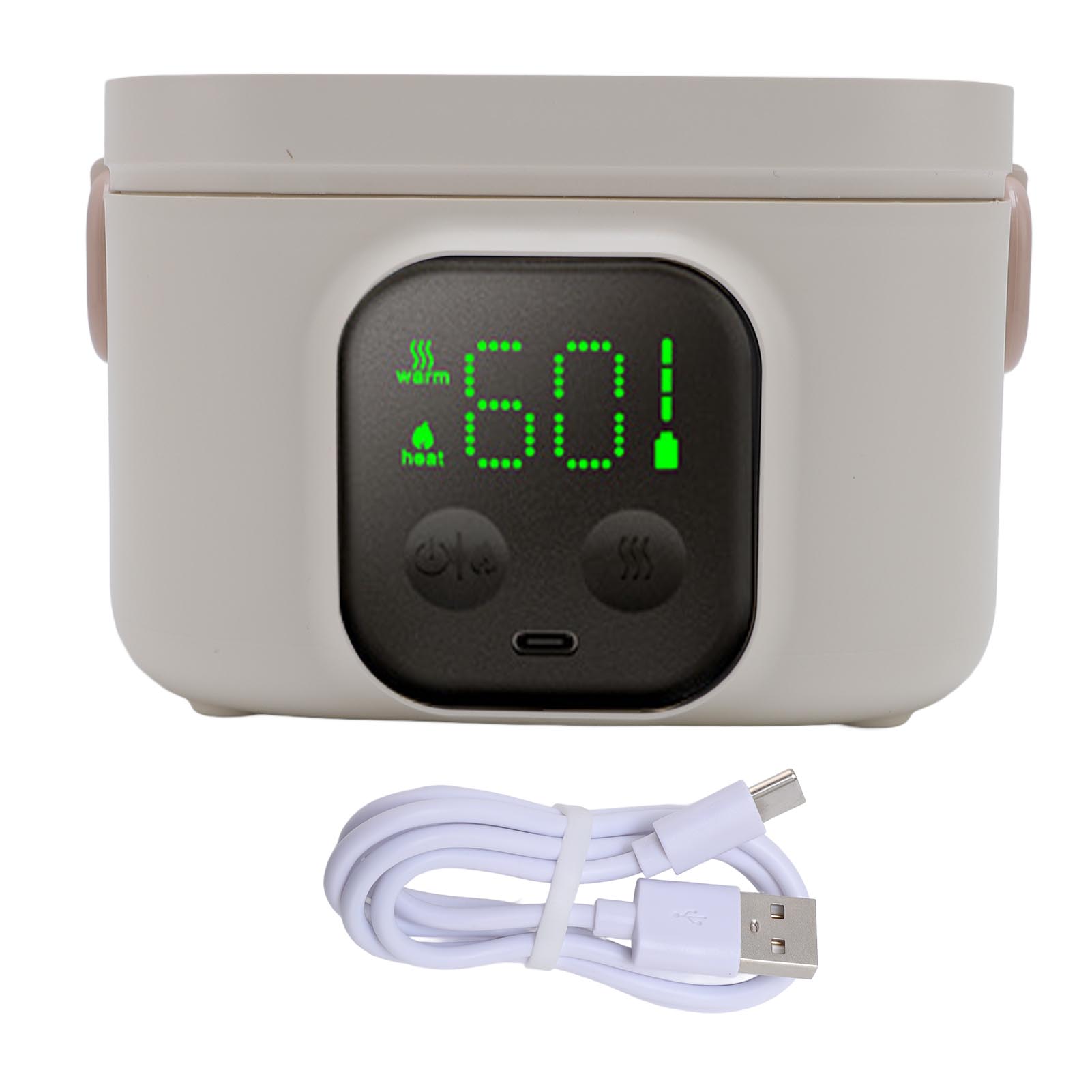 Baby Food Warmer - 500ml Food Warmer Bowl Timer Intelligent