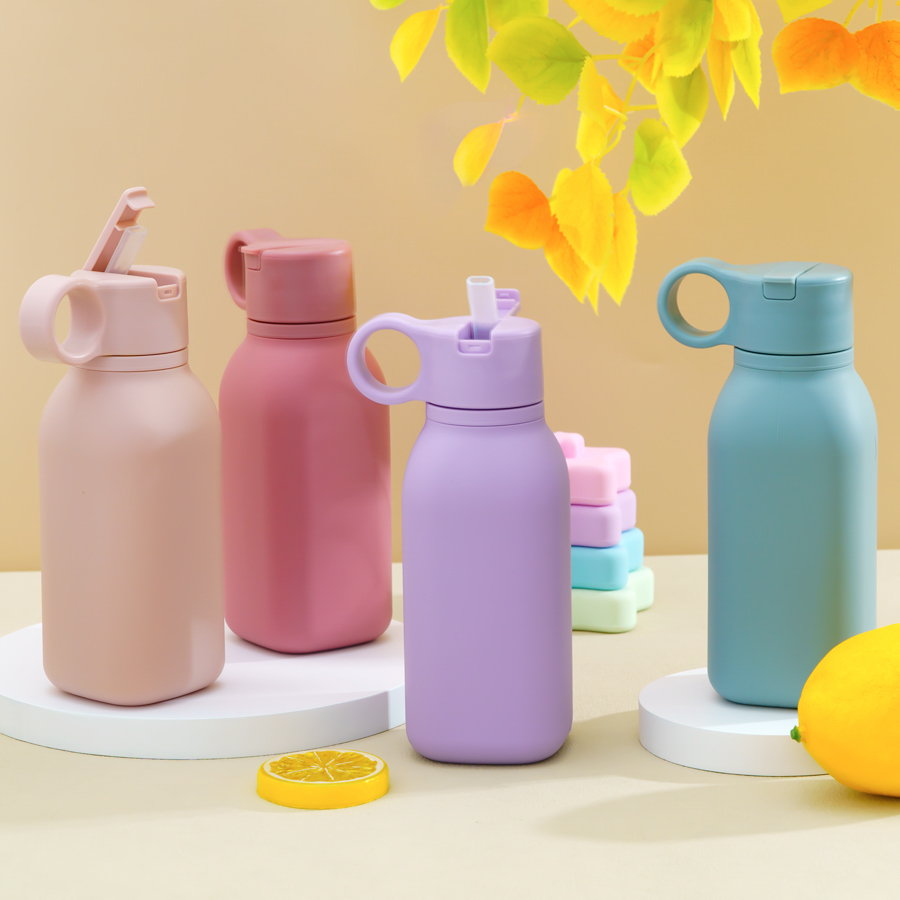 Baby Food Jars With Lids - 1PCS Baby Silicone Sports Cup Portable