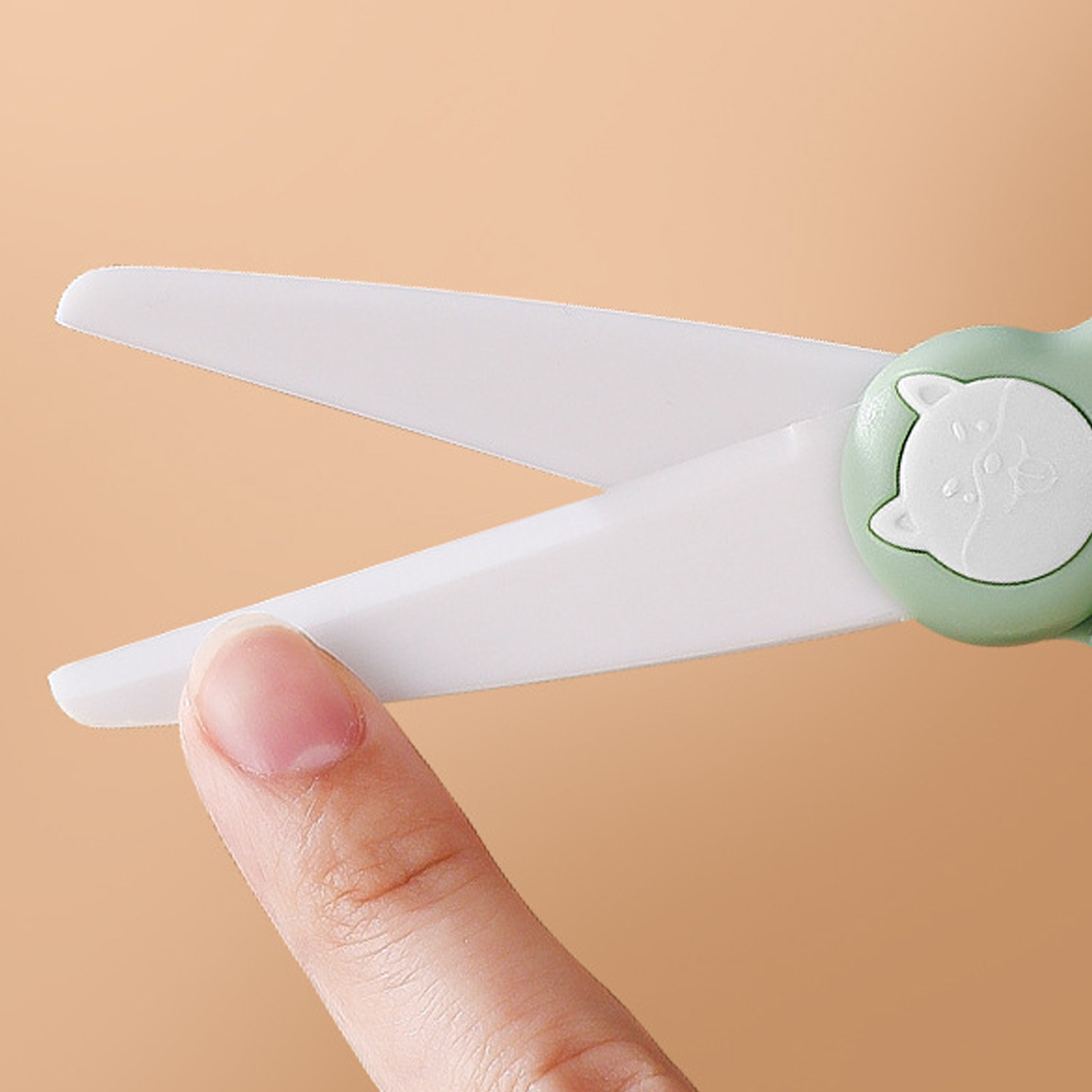 Ceramic Food Scissors Portable - Baby Food Scissors ulasan dan harga