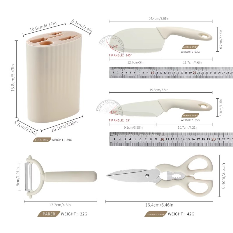 5-piece Kitchen small tool hou - Baby Food Scissors ulasan dan harga