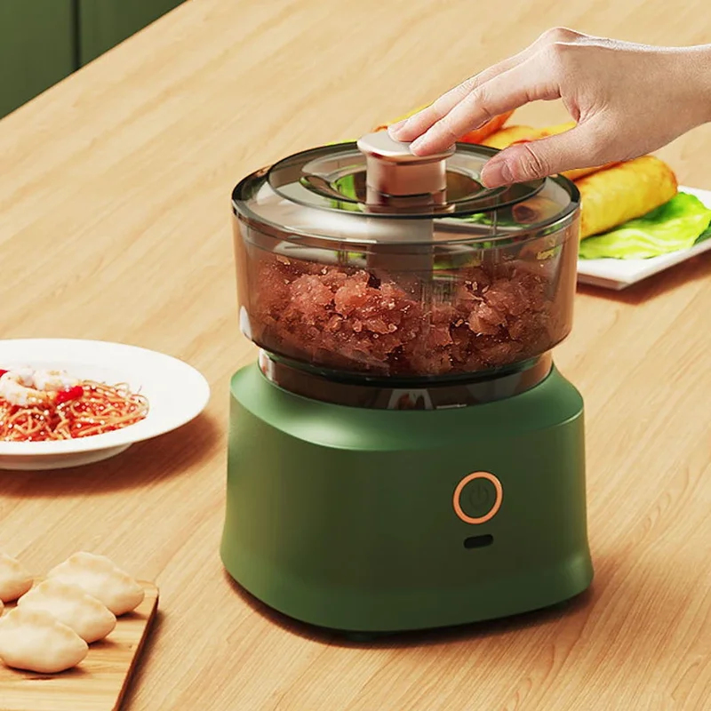 Mini Meat Grinder Electric Gar - Baby Food Vegetables ulasan dan harga