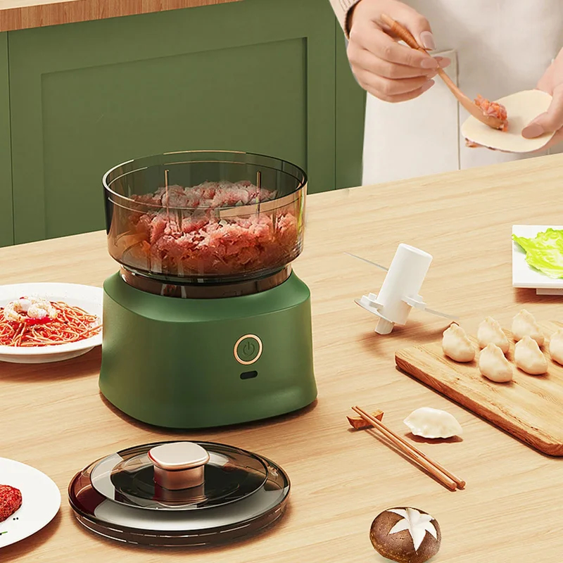Mini Meat Grinder Electric Gar - Baby Food Vegetables ulasan dan harga