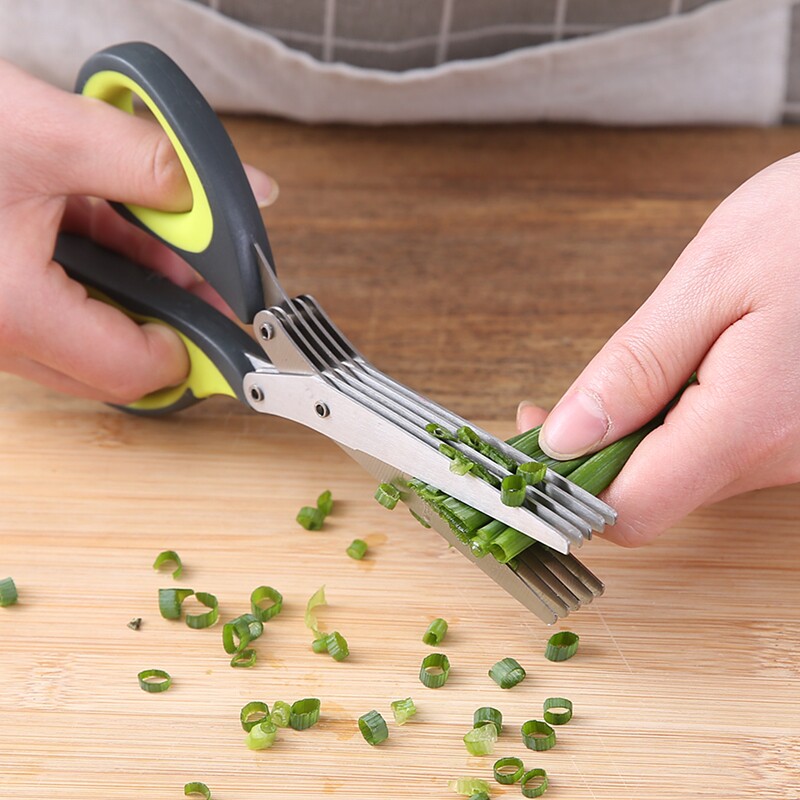 Chopped Scallion Shears, Stain - Baby Food Scissors ulasan dan harga