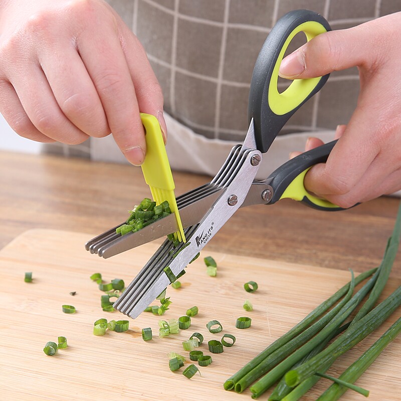 Chopped Scallion Shears, Stain - Baby Food Scissors ulasan dan harga