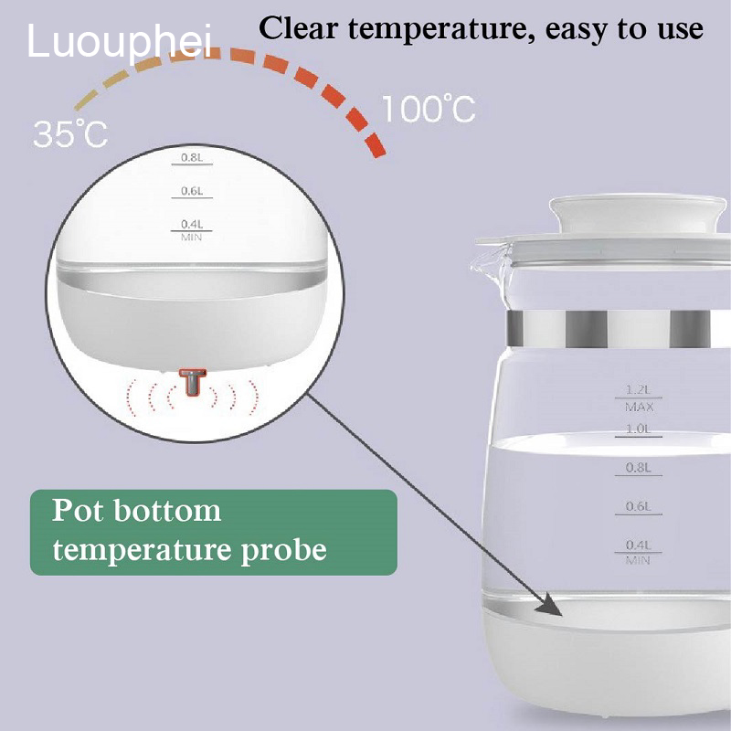 1.2L Smart Infant Thermostatic - Baby Food Warmer ulasan dan harga