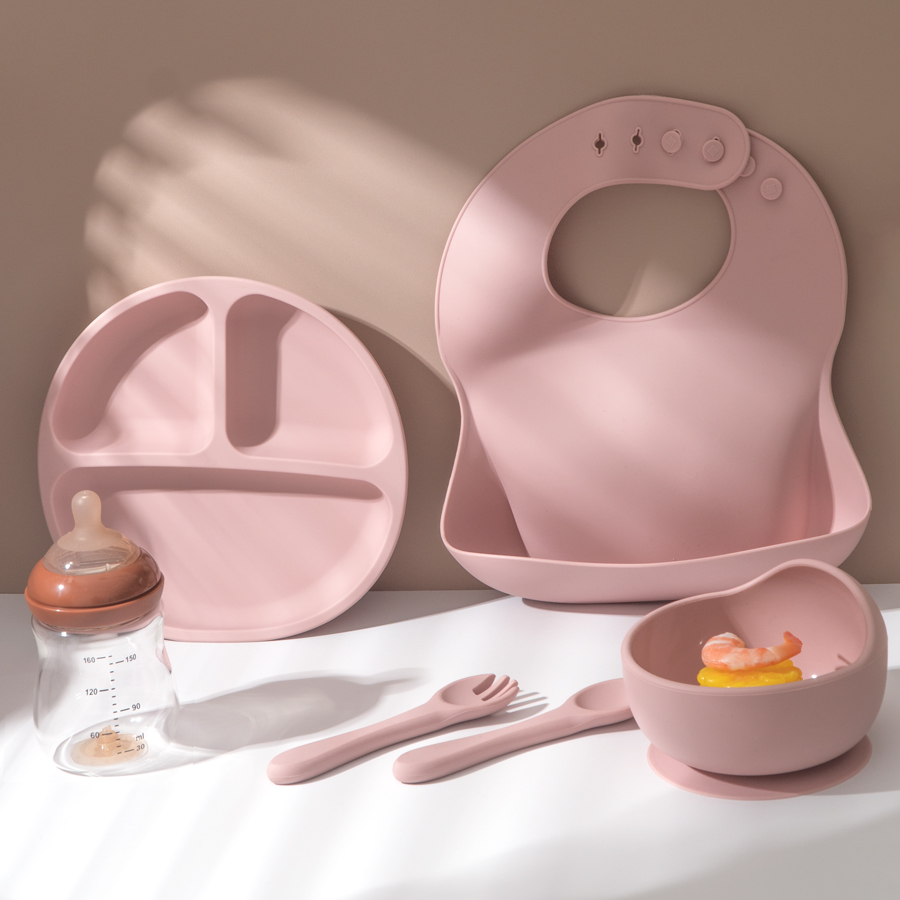 5Pcs Baby Silicone Feeding Set - Baby Food Menu ulasan dan harga