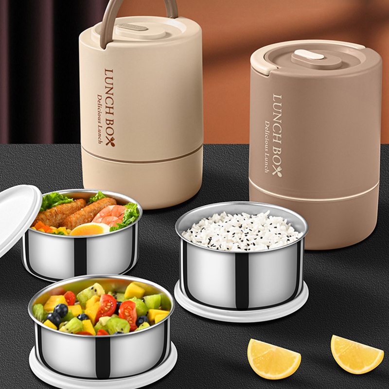 4pcs set Portable Lunch Contai - Baby Food Warmer ulasan dan harga