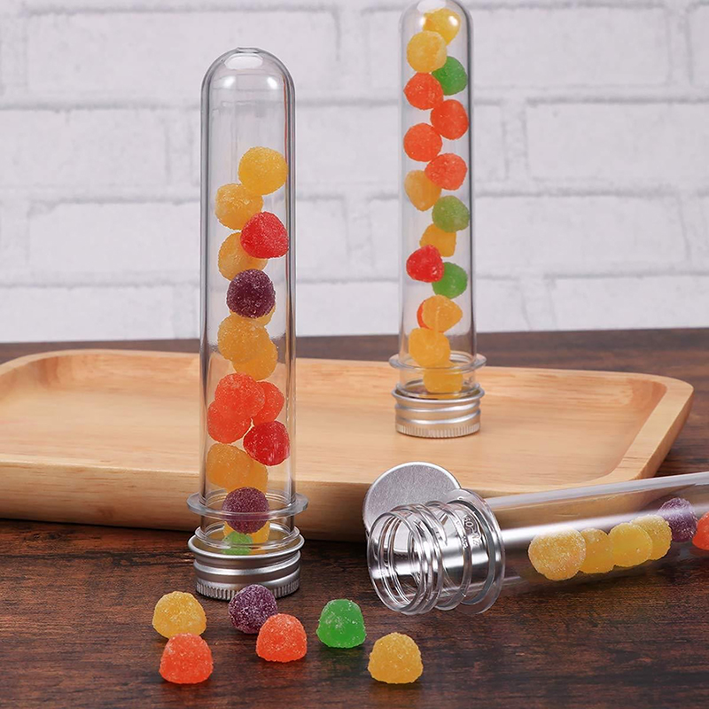 1/5Pcs Plastic Lab Test Tubes  - Baby Food Youtube ulasan dan harga