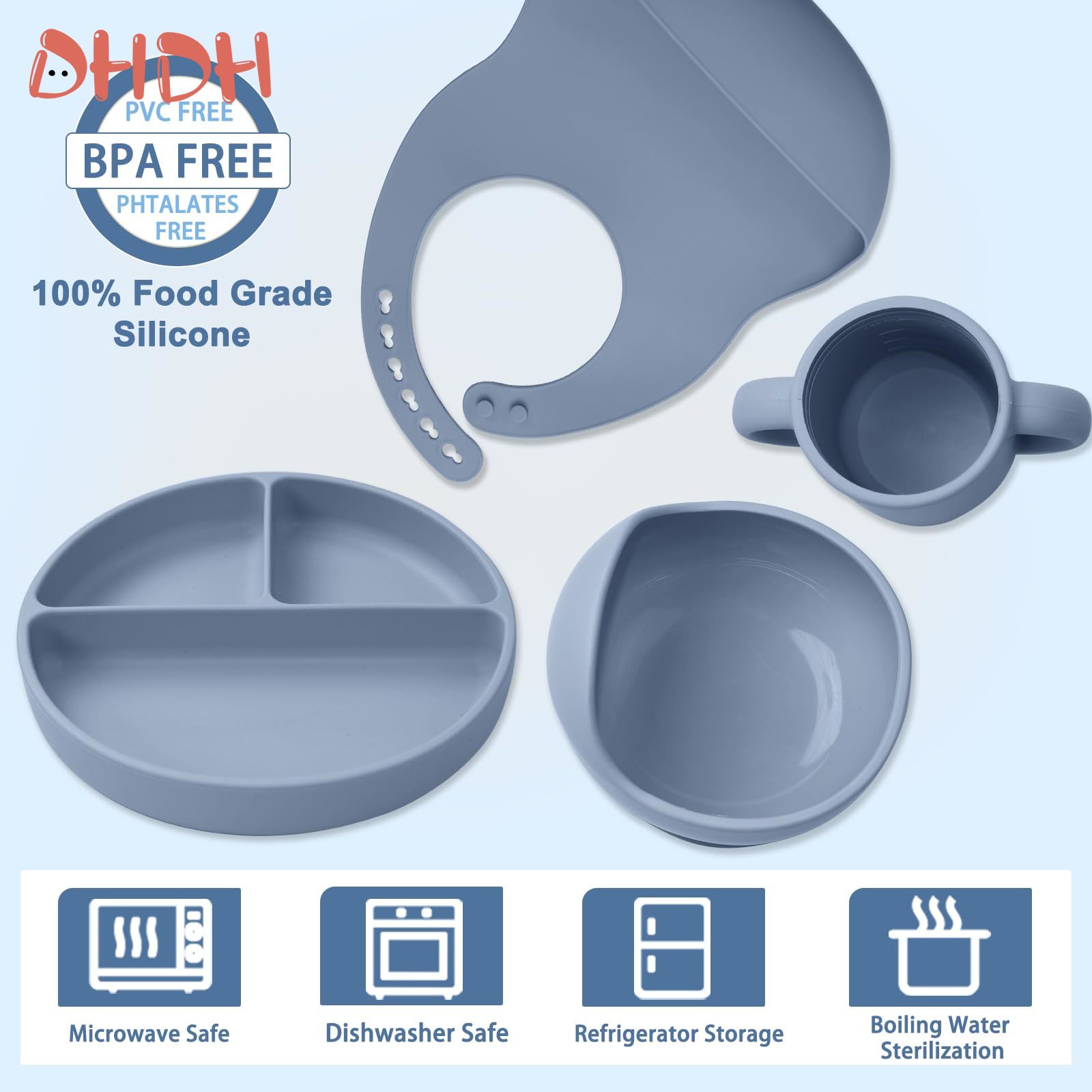 Silicone Baby Feeding Set Tabl - Baby Food Menu ulasan dan harga