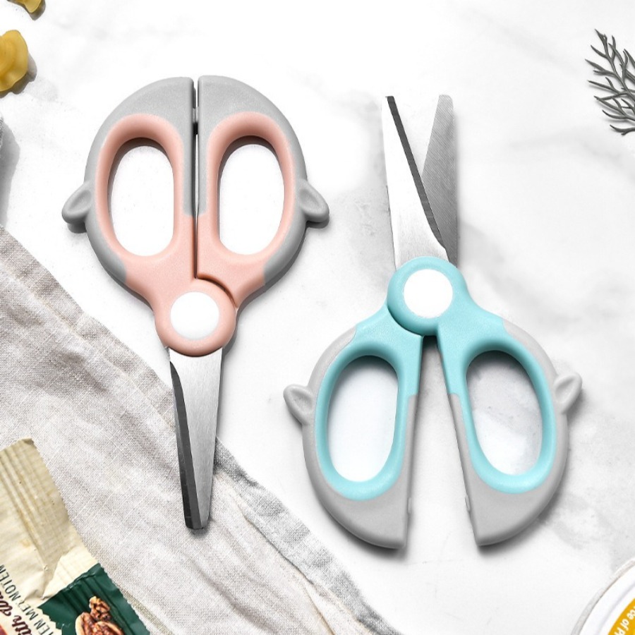 Auxiliary food scissors, food  - Baby Food Scissors ulasan dan harga