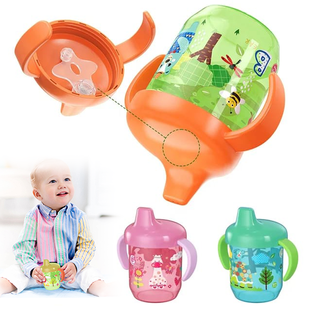 Cute Duckbill Cup Baby Learnin - Baby Food Jars With Lids ulasan dan harga