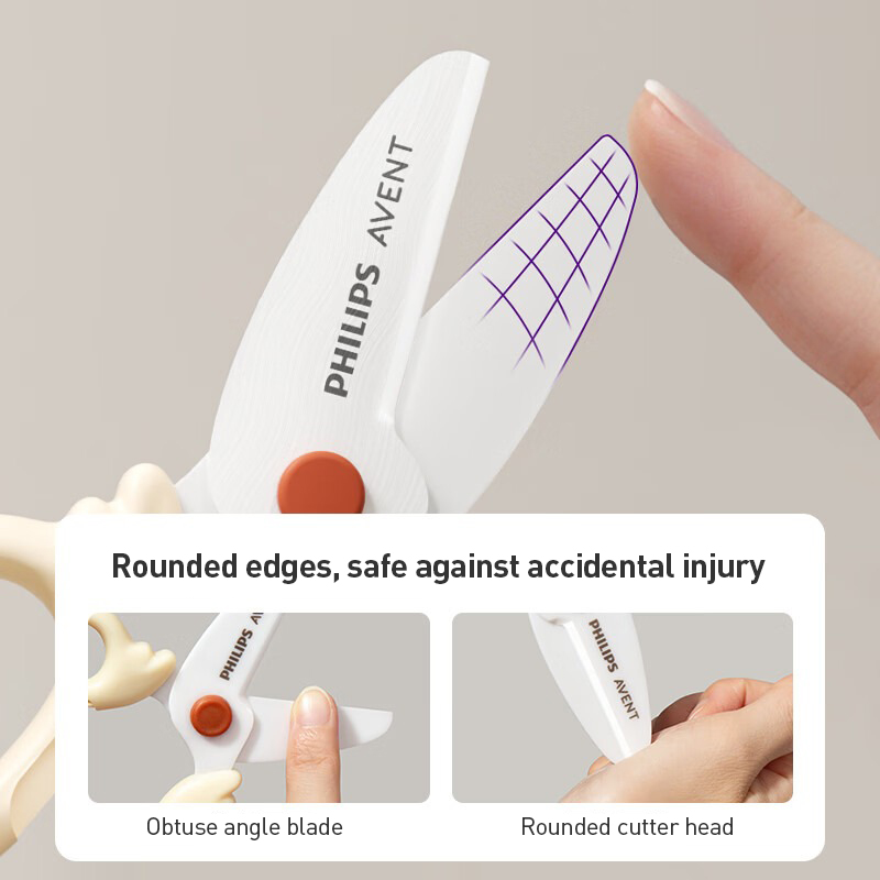 Avent Baby Food Scissors Safe  - Baby Food Scissors ulasan dan harga